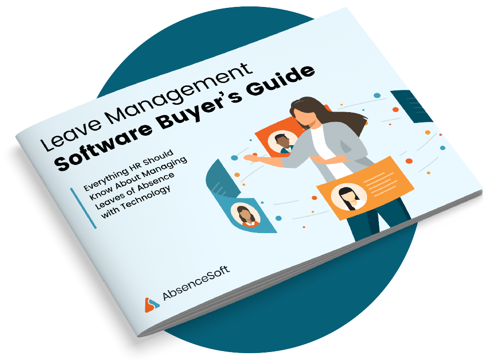 Cover page of Leave Management Software Buyer's Guide